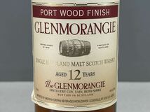 未開栓 古酒 GLENMORANGIE グレンモーレンジ 12年 PORT WOOD FINISH ポートウッドフィニッシュ SINGLE HIGHLAND MALT WHISKY 43% 750ml_画像4