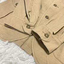 RRL RALPH LAUREN KHAKI BUSH ミリタリー ジャケット DOUBLE RL ダブルアールエル ラルフローレン カーキ バッシュ サファリジャケット3B _画像6