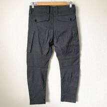 【G-STAR RAW】ZIP PKT 3D SKINNY CARGO ジースターロゥ カーゴパンツ ロック ミリタリー 灰色 メンズ 匿名配送 グレー W30L30_画像5