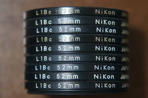 [52mm] Nikon L1Bc 保護フィルター 280円/枚