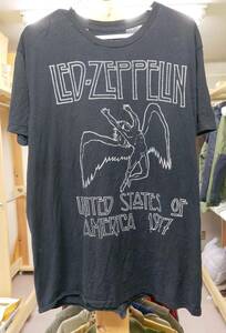 00'sビンテージレッド ツェッペリンLED ZEPPELIN半袖ライブ音楽バンドロックTシャツL 古着卸まとめkissnirvanaビートルズroling stonesacdc