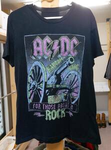 00'sビンテージAC/DCエーシーディーシー半袖ライブ音楽バンドロックTシャツ 古着卸まとめkissnirvanaビートルズroling stonesメタリカ