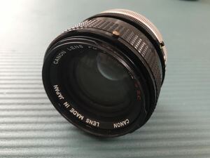 Canon FD 50mm F1.4 S.S.C. bright single burnt point lens still gun gun possible to use!!!