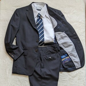  is ... Lloyd Club LloydClub suit setup stripe 2B single gray size 90A4 single suit business 