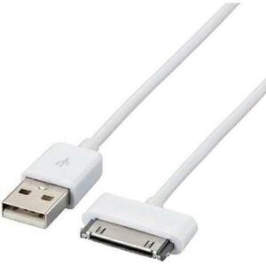 充電 データ通信 ドックコネクタ Dock 30ピン ケーブル 100cm 対応 iPad iPod対応 iPhone対応 1m iPhone4s対応 iPhone4対応 4S