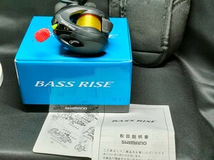 シマノ　バスライズ　右ハンドル　未使用　SHIMANO　Bass Rize R ライン、カバー付き