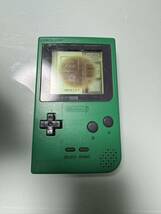 Nintendo GAMEBOY pocket ゲームボーイポケット グリーン_画像1