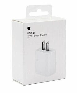 【新品未開封品】2個セット アップル 純正品 Apple 20W USB-C電源アダプタ MHJA3AM/A 新品2個セット
