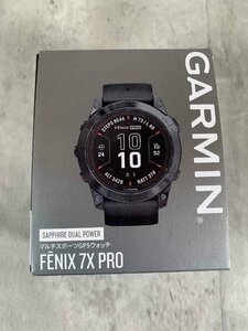 【超美品】GARMIN/FENIX 7X PRO Sapphire Dual Power/ガーミン マルチスポーツGPSウォッチ/保証期間2026.3.20【送料無料】