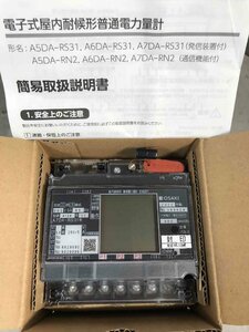 [ new goods unused ]OSAKI/ electronic indoor weather resistant shape . electrification dynamometer ( sending equipment attaching )/A7DA-RS31/ three-phase 3 line /200V 250/5A 60Hz/2022 year made #3058[ free shipping ]