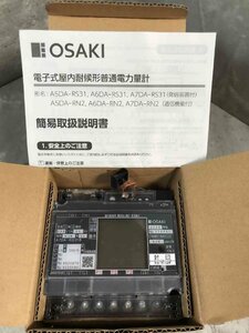 [ new goods unused ]OSAKI/ electronic indoor weather resistant shape . electrification dynamometer ( sending equipment attaching )/A7DA-RS31/ three-phase 3 line /200V 250/5A 60Hz/2022 year made #3059[ free shipping ]
