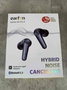 【美品】EarFun/Air Pro 3/TW500/ANC搭載完全ワイヤレスイヤホン【送料無料】