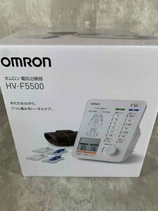 【超美品】OMRON オムロン/電気治療器 HV-F5500/低周波治療器【送料無料】