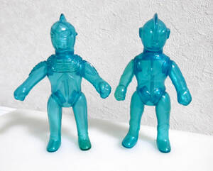 ma-mito*binipala baby * Ultraman & Ultra Seven * light blue clear forming * sofvi *M1 number bruma. bear ru sun 