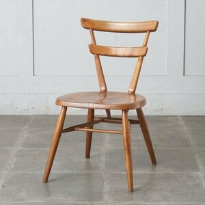 IZ59141F★超レア ERCOL スタッキングチェア 英国 ヴィンテージ ダイニングチェア 無垢材 エルム ブナ 木製 イス 椅子 アーコール イギリス