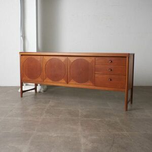 IZ78372N*nathan Circle sideboard Vintage cheeks Northern Europe style sideboard Mid-century Vintage Britain nei sun 