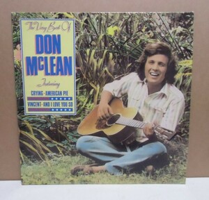 ドン・マクリーン　Don McLean The Very Best Of Don McLean　LP