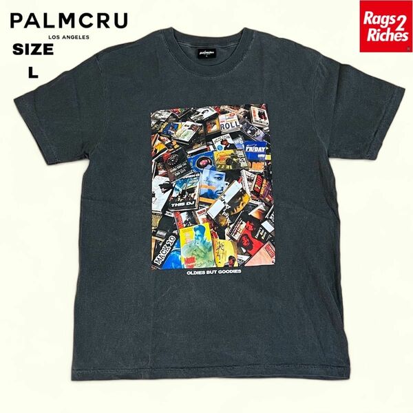 PALMCRU LOS ANGELS OLDIES BUT GOODIESプリントTシャツ