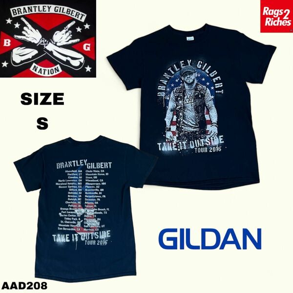 ブランドリー ギルバートBRANTLEY GILBERT 2016 ツアーTシャツ