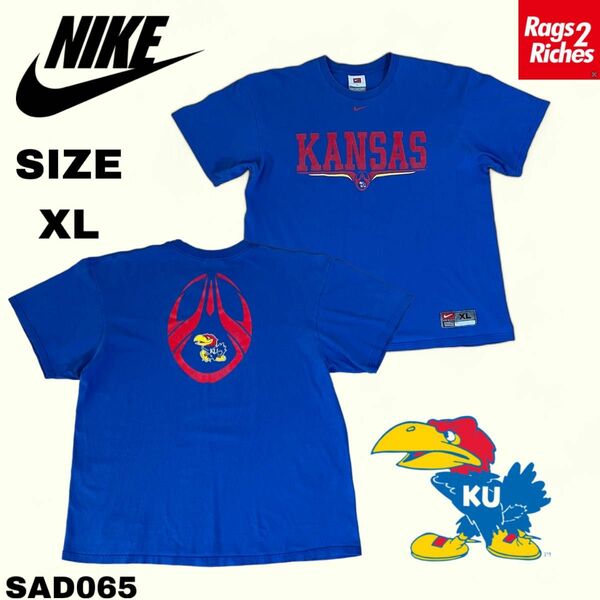 00’s NIKE KANSAS UNIVERSITY JAYHAWKS ナイキ Tシャツ