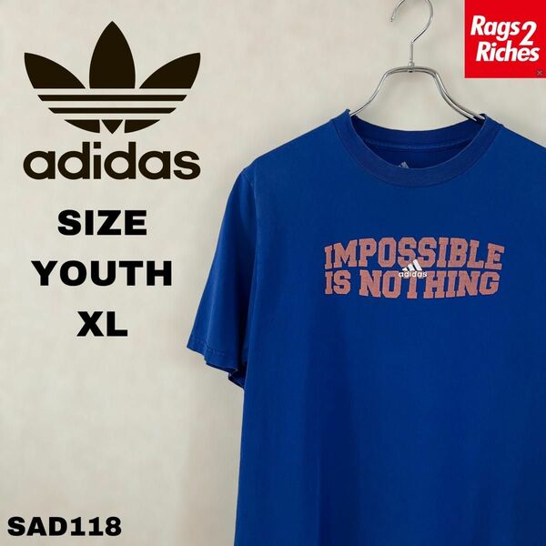 ADIDAS IMPOSSIBLE IS NOTHING アディダス Tシャツ 半袖 古着