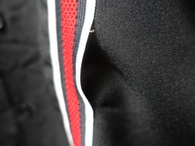 ビッグ サイズ ロカビリー スタイル USA 古着 オープンカラー 開襟 半袖 ライン ポリエステル シャツ / 39_画像6