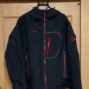 【美品】マムート ゴアテックスマウンテンパーカー GORE-TEXPRO-SHELL QUANTUM III JACKET asia Lの画像1