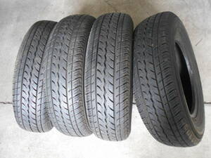 K756 165R13 LT 6PR 165-13 LT 6PR 中古4本 JOB RY52 ヨコハマ