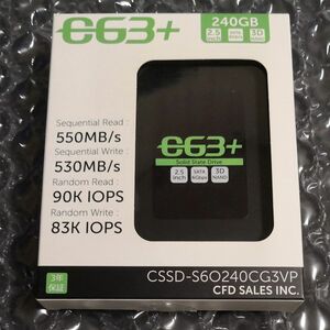 CSSD-S6O240CG3VP [2.5インチ SATA 240GB]　CFD