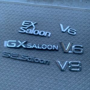 トヨタ メッキエンブレム セット SALOON v6 v8の画像1