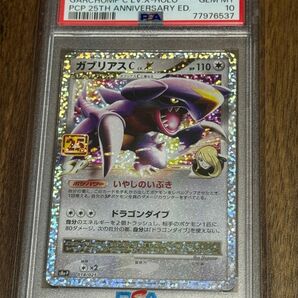 ポケモンカード　ガブリアス　25th PSA10