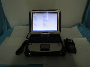 Panasonic 機器名称:CF-19 品番:CF-191W1ADS CPU:i5-3320M 2.60GHz 実装RAM:4.00GB HDD:500GB 付属品:純正アダプター ジャンク出品