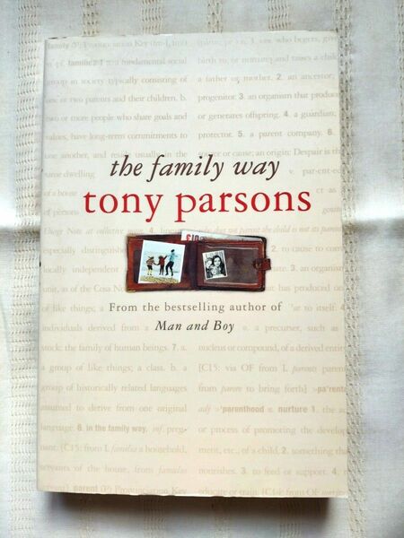 お値下げ★Tony Parsons : the family way 洋書