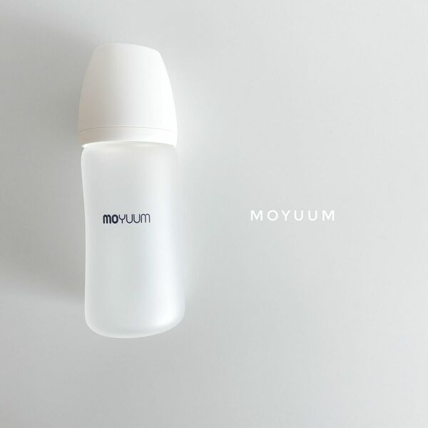 moyuum モユム　ガラス哺乳瓶（1本) (240ml)