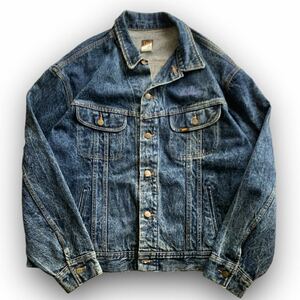 240401BRB54● 1990'S Lee Denim Trucker Jacket ビンテージ vintage リー デニムジャケット トラッカージャケット ジージャン ジャケット