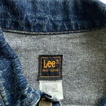 240401BRB54● 1990'S Lee Denim Trucker Jacket ビンテージ vintage リー デニムジャケット トラッカージャケット ジージャン ジャケット_画像3