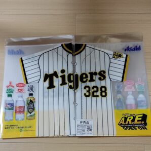 アサヒ　阪神タイガース　クリアファイル　8枚　ノベルティ　非売品　新品