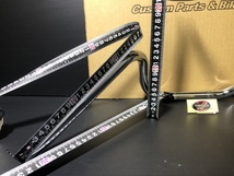 ★ゼットファーザー製★ トップスター 17.5cm Φ22.2ｍｍ Φ7/8in ハンドルバー 検) コンドル コマンダー 絞り パイ Bosozoku style_画像2