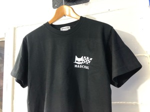 栃木発 ￥送料一律￥ 黒 Mサイズ 正規品 マーシャル SEV MARCHAL Tシャツ 検）Marshall シビエ CIBIEルーカス ロゴ Y ポロ U V ネック