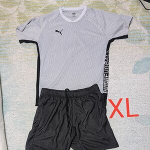 プーマ　プラクティスシャツ　ハーフパンツ 上下セット　XL