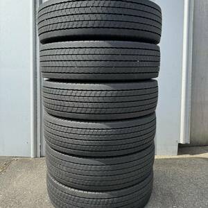 格安start！めちゃdeep tread★202011製 225/80R17.5 123/122L Michelin XJE4 ミックス 6本set ミックス 4tonnevehicle