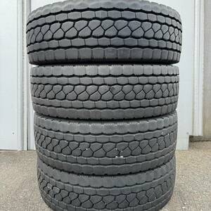 バリ山★2021年製 245/70R19.5 136/134J ブリヂストン M801 4本セット ミックス 21