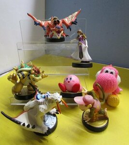 #[ used ] nintendo amiibo ( Amiibo ) knitting yosi- pink /be rio Roth /. eye. rio re light other total 7 piece 