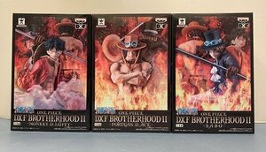 ■【未開封・箱色褪せ有り】ワンピース DXF BROTHERHOOD II MONKEY.D.LUFFY ルフィ PORTGAS.D.ACE エース SABO サボ 三兄弟セット