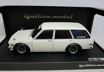 ■ ignition model 1/18 Datsun Bluebird (510) Wagon White ブルーバード ワゴン [イグニッションモデル] ミニカー_画像4