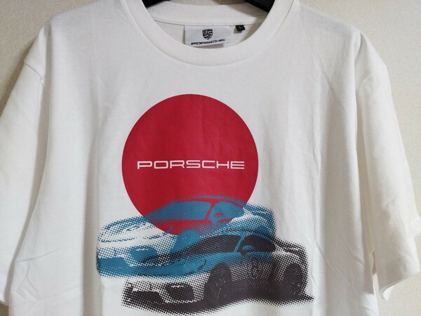 限定 PORSCHE ポルシェ 75周年 Tシャツ サイズ L ①