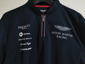 HACKETT LONDON is Kett London Aston Martin Aston Martin spo nsa- with logo racing shirt size M
