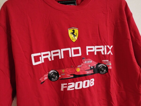 フェラーリ Ferrari F-1 F1 GP グランプリ 2008 Tシャツ サイズ M