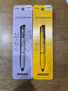 ジェットストリーム4＆1　 ディズニー 　ラプンツェル　ベル　三菱鉛筆 JETSTREAM　 ボールペン　シャープペン　