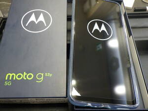  не использовался motorola moto g53y 5G чернила черный корпус SIM свободный Motorola 